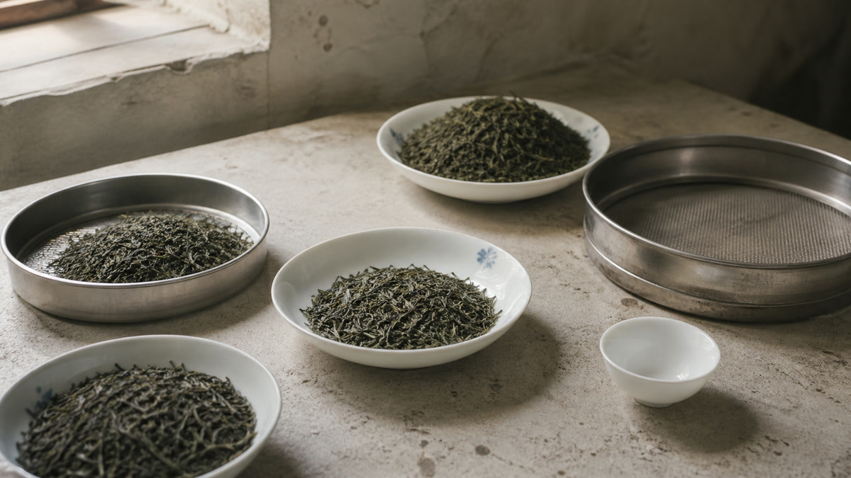 Chunmee green tea grades: 41022, 9371 and the 93xx series