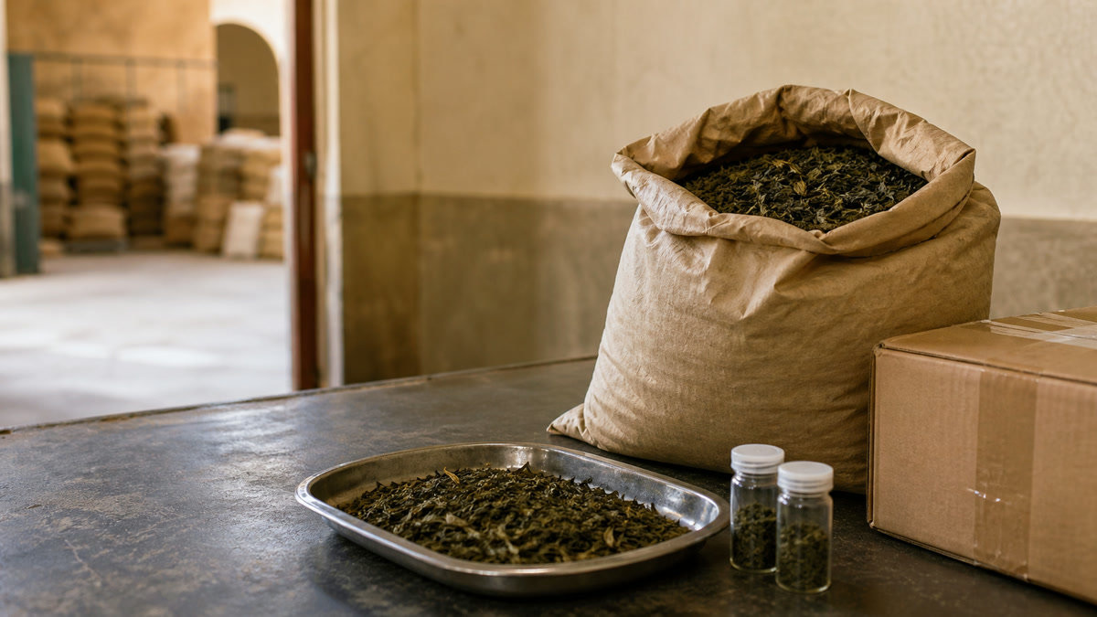 Importing tea into Morocco: ONSSA, residue limits and labelling