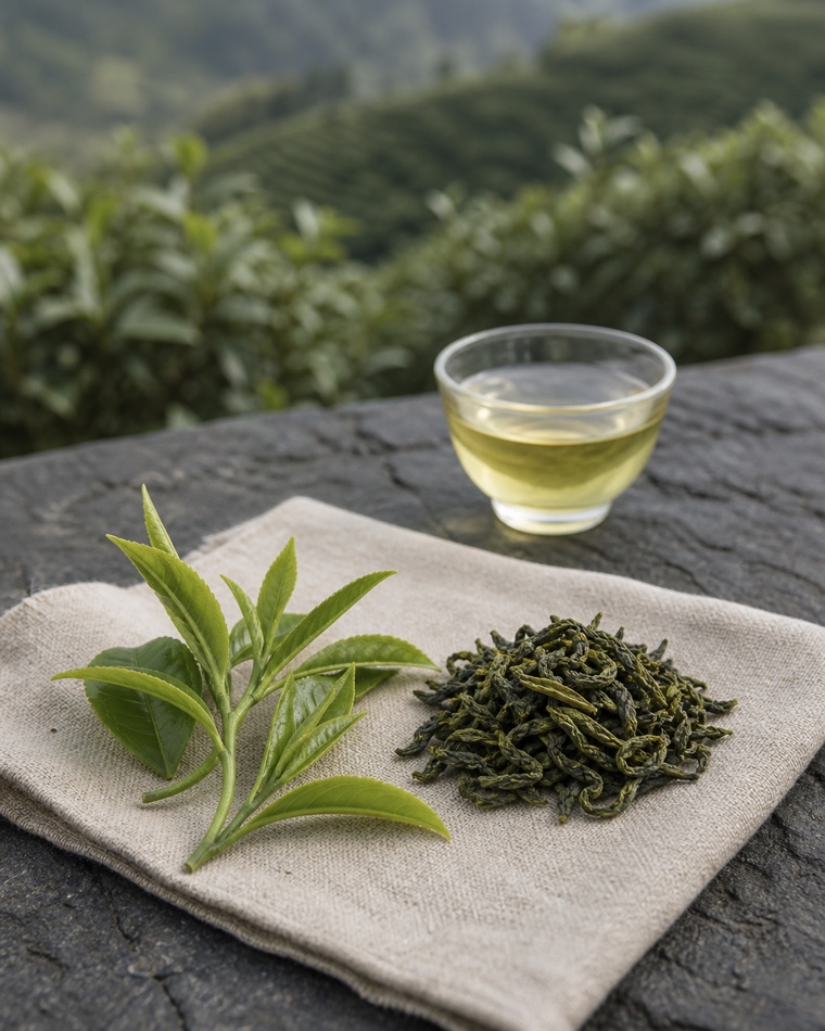 Organic Programme — dry leaf and brewed liquor