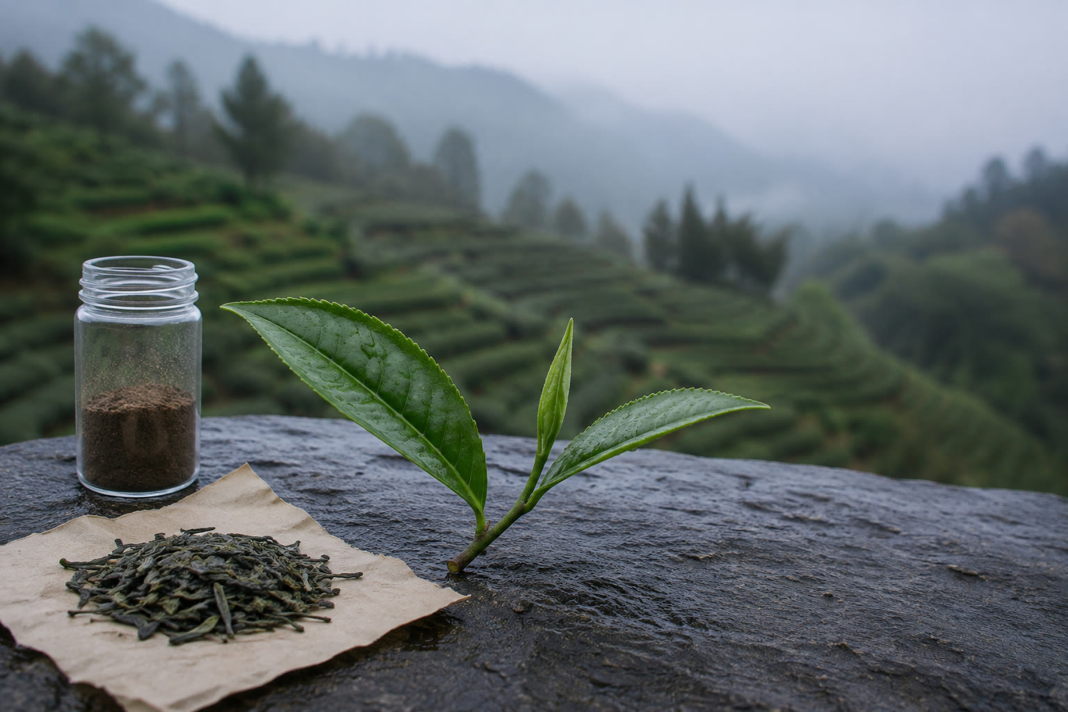 Organic Programme — dry leaf and brewed liquor